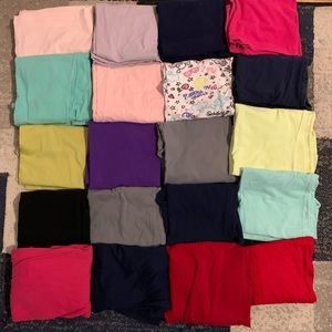 20 pairs of camisole tees of assorted colors